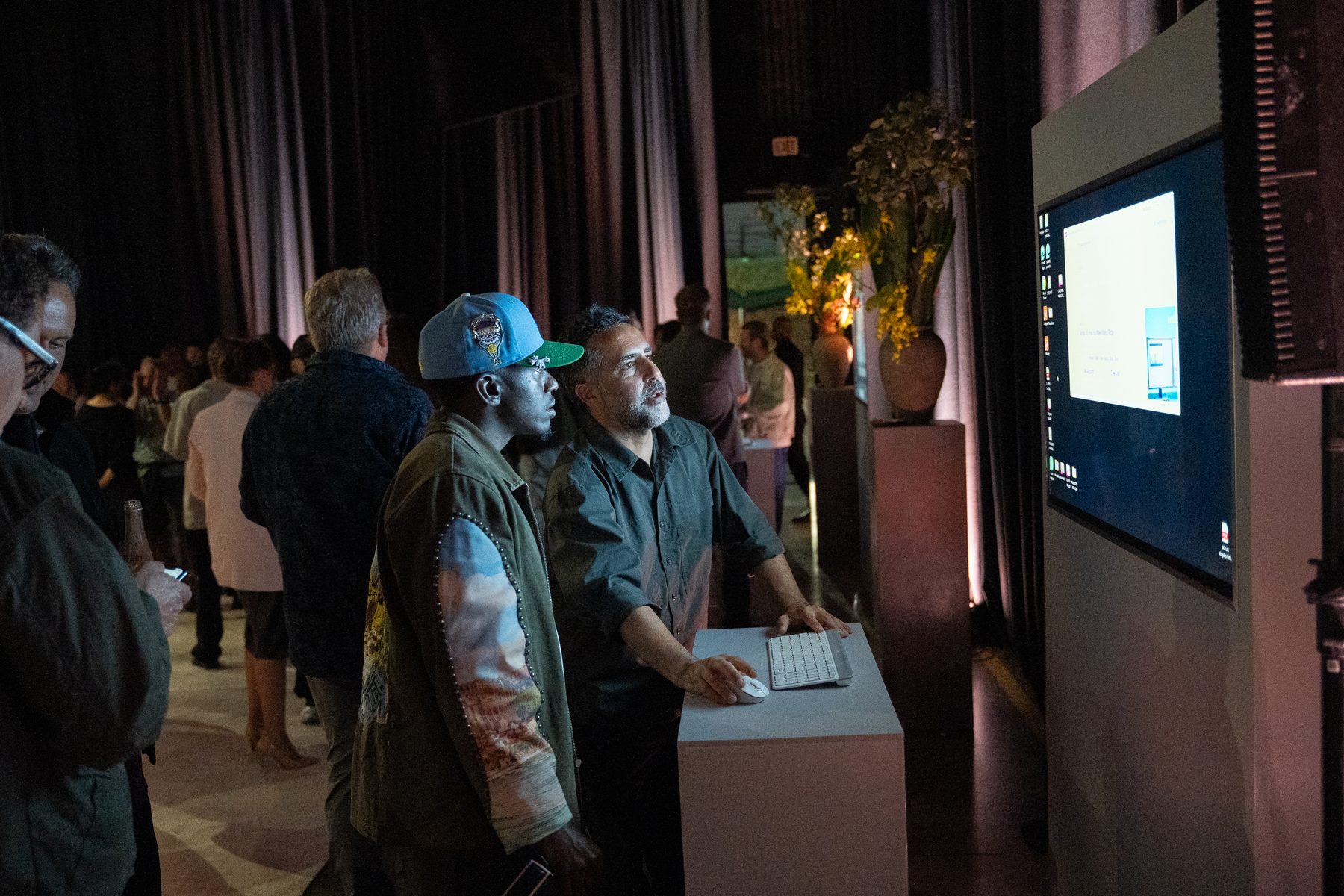 Event production atmosphere in Los Angeles