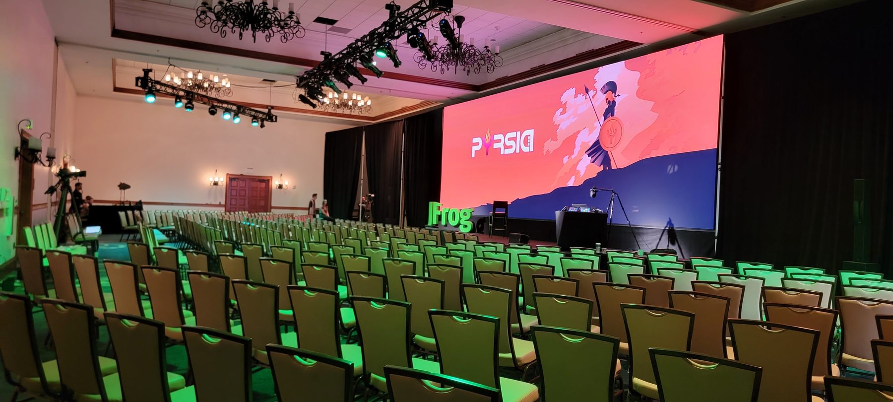 JFrog developer conference production photo 11